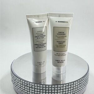 Korres Greek Yoghurt Skincare Duo 2x .68 fl oz sealed